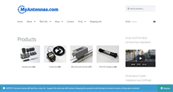Desktop Screenshot of myantennas.com